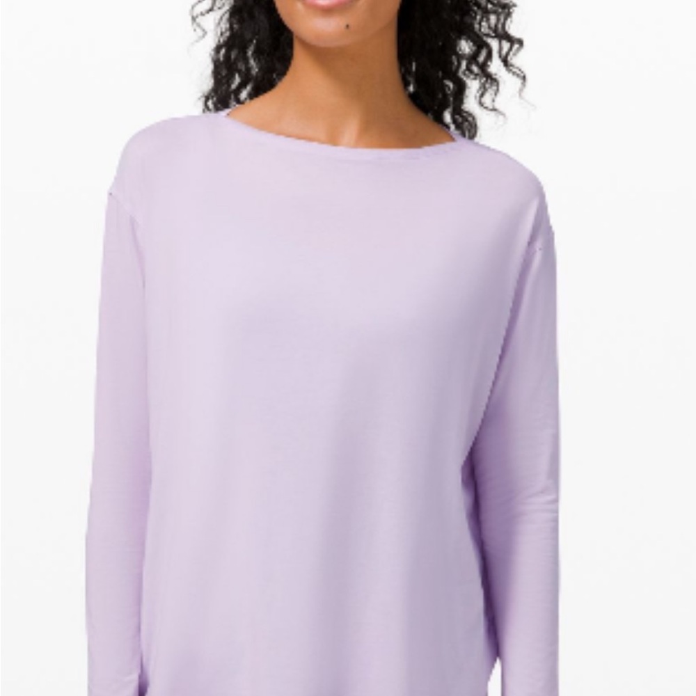 Lululemon Back In Action long sleeve